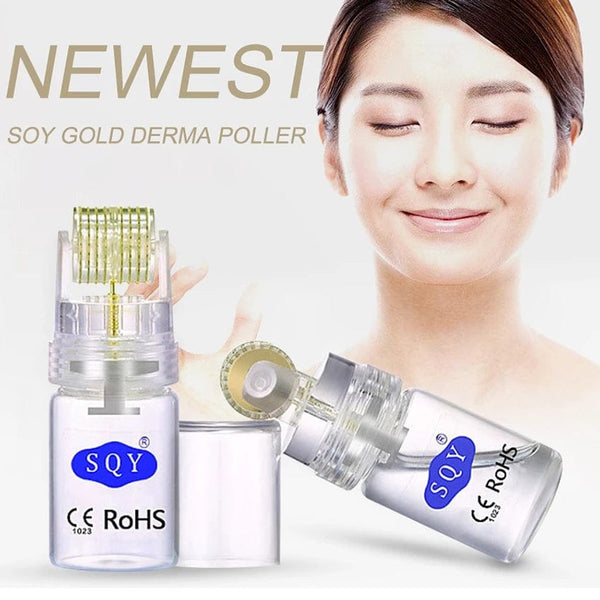 Bottle Derma Roller - Skin Rejuvenation & Acne Scar Removal Tool !