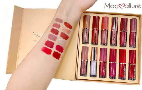 MOCALLURE 💄LIPGLOSS SET OF 12 | IMPORTED QUALITY