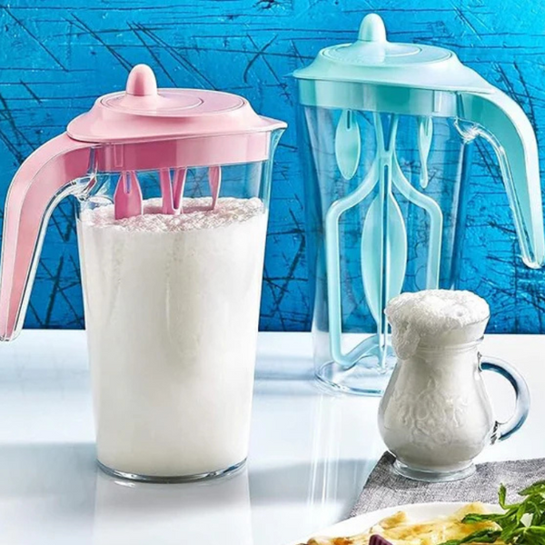 🥛Manual Milk & Lassi Frother , Handheld cream Whisk & Mixer!!