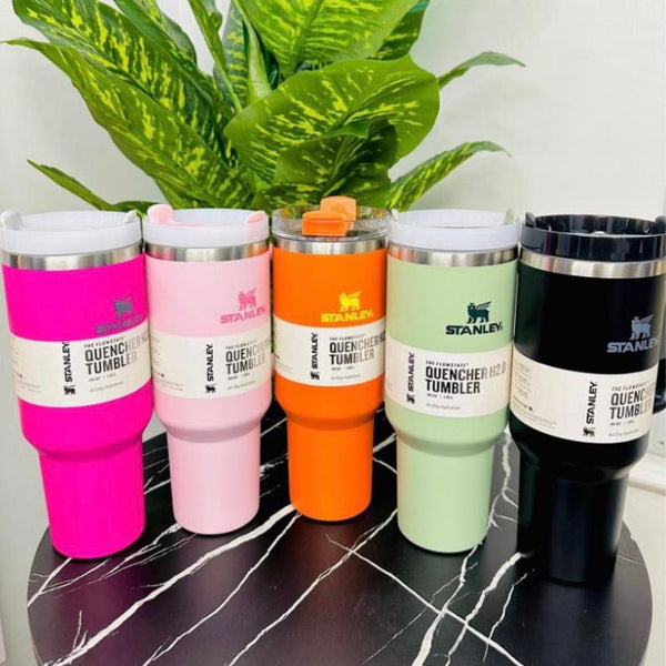 ORIGINAL STANLEY TUMBLER– FLOWSTATE 40 OZ | Durable, Insulated, and Built to Travel !