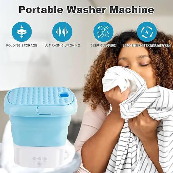 Powerful Mini Foldable Washing Machine With Dryer , Sufficient capacity